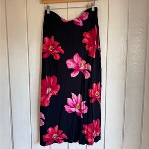 Vintage Harold’s Black Floral Maxi